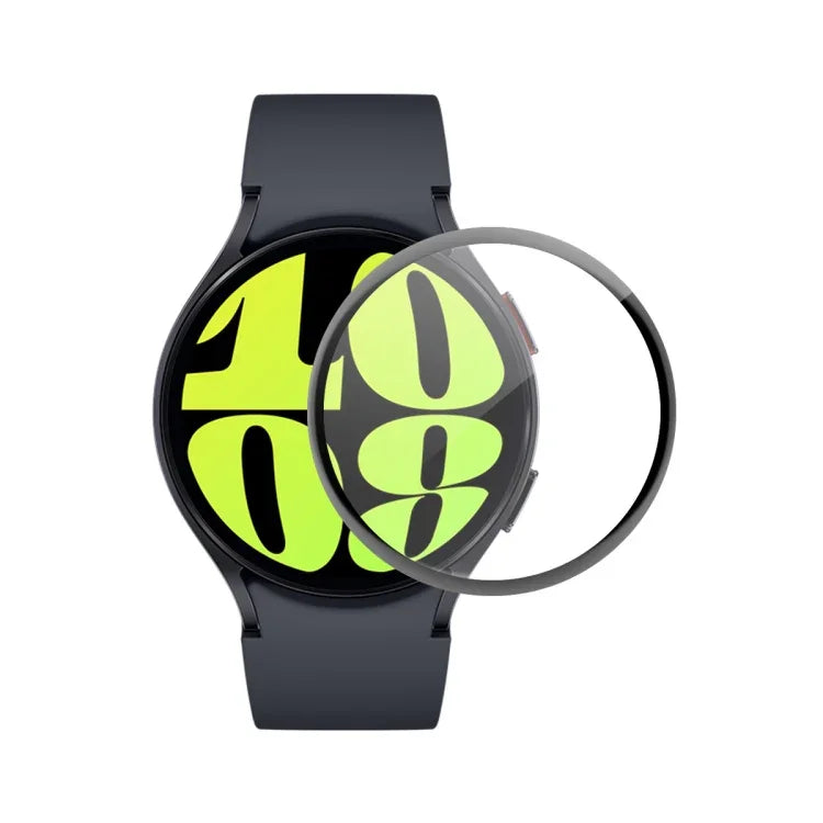 ฟิล์มหน้าจอ ENKAY 3D ครอบคลุมเต็มรูปแบบ ขอบนุ่ม PC PMMA HD สำหรับ Samsung Galaxy Watch Ultra 47mm / Ultra 2025, สำหรับ Samsung Galaxy Watch8 Classic 46mm, สำหรับ Samsung Galaxy Watch8 44mm, สำหรับ Samsung Galaxy Watch8 40mm