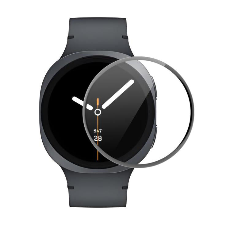 ฟิล์มหน้าจอ ENKAY 3D ครอบคลุมเต็มรูปแบบ ขอบนุ่ม PC PMMA HD สำหรับ Samsung Galaxy Watch Ultra 47mm / Ultra 2025, สำหรับ Samsung Galaxy Watch8 Classic 46mm, สำหรับ Samsung Galaxy Watch8 44mm, สำหรับ Samsung Galaxy Watch8 40mm
