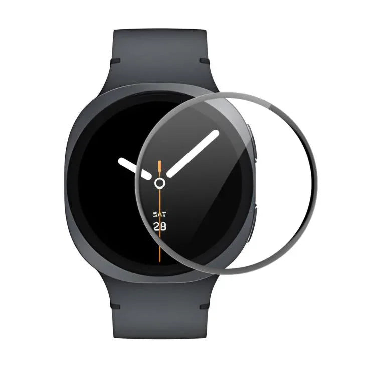 ฟิล์มหน้าจอ ENKAY 3D ครอบคลุมเต็มรูปแบบ ขอบนุ่ม PC PMMA HD สำหรับ Samsung Galaxy Watch Ultra 47mm / Ultra 2025, สำหรับ Samsung Galaxy Watch8 Classic 46mm, สำหรับ Samsung Galaxy Watch8 44mm, สำหรับ Samsung Galaxy Watch8 40mm
