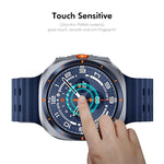 ฟิล์มหน้าจอ ENKAY 3D ครอบคลุมเต็มรูปแบบ ขอบนุ่ม PC PMMA HD สำหรับ Samsung Galaxy Watch Ultra 47mm / Ultra 2025, สำหรับ Samsung Galaxy Watch8 Classic 46mm, สำหรับ Samsung Galaxy Watch8 44mm, สำหรับ Samsung Galaxy Watch8 40mm