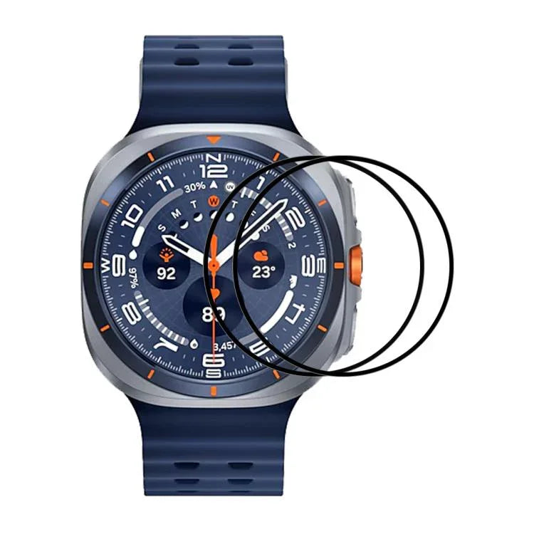 ฟิล์มหน้าจอ ENKAY 3D ครอบคลุมเต็มรูปแบบ ขอบนุ่ม PC PMMA HD จำนวน 2 ชิ้น สำหรับ Samsung Galaxy Watch Ultra 47mm / Ultra 2025, สำหรับ Samsung Galaxy Watch8 Classic 46mm, สำหรับ Samsung Galaxy Watch8 44mm, สำหรับ Samsung Galaxy Watch8 40mm