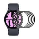 ฟิล์มหน้าจอ ENKAY 3D ครอบคลุมเต็มรูปแบบ ขอบนุ่ม PC PMMA HD จำนวน 5 ชิ้น สำหรับ Samsung Galaxy Watch Ultra 47mm / Ultra 2025, สำหรับ Samsung Galaxy Watch8 Classic 46mm, สำหรับ Samsung Galaxy Watch8 44mm, สำหรับ Samsung Galaxy Watch8 40mm