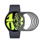 ฟิล์มหน้าจอ ENKAY 3D ครอบคลุมเต็มรูปแบบ ขอบนุ่ม PC PMMA HD จำนวน 5 ชิ้น สำหรับ Samsung Galaxy Watch Ultra 47mm / Ultra 2025, สำหรับ Samsung Galaxy Watch8 Classic 46mm, สำหรับ Samsung Galaxy Watch8 44mm, สำหรับ Samsung Galaxy Watch8 40mm