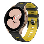 20mm Two-color Silicone Watch Band, For Samsung Galaxy Watch 5  40mm