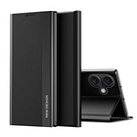 เคสโทรศัพท์หนังดูดซับชุบไฟฟ้าด้านข้าง สำหรับ iPhone 17e / 16e, สำหรับ iPhone 17 Pro Max, สำหรับ iPhone 17 Pro, สำหรับ iPhone 17, สำหรับ iPhone Air, สำหรับ iPhone 16 Pro Max