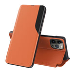 เคสโทรศัพท์หนังพับหน้าจอด้านข้าง สำหรับ iPhone 17e / 16e, สำหรับ iPhone 17 Pro Max, สำหรับ iPhone 17 Pro, สำหรับ iPhone 17, สำหรับ iPhone Air, สำหรับ iPhone 16 Pro Max, สำหรับ iPhone 16 Pro, สำหรับ iPhone 16 Plus