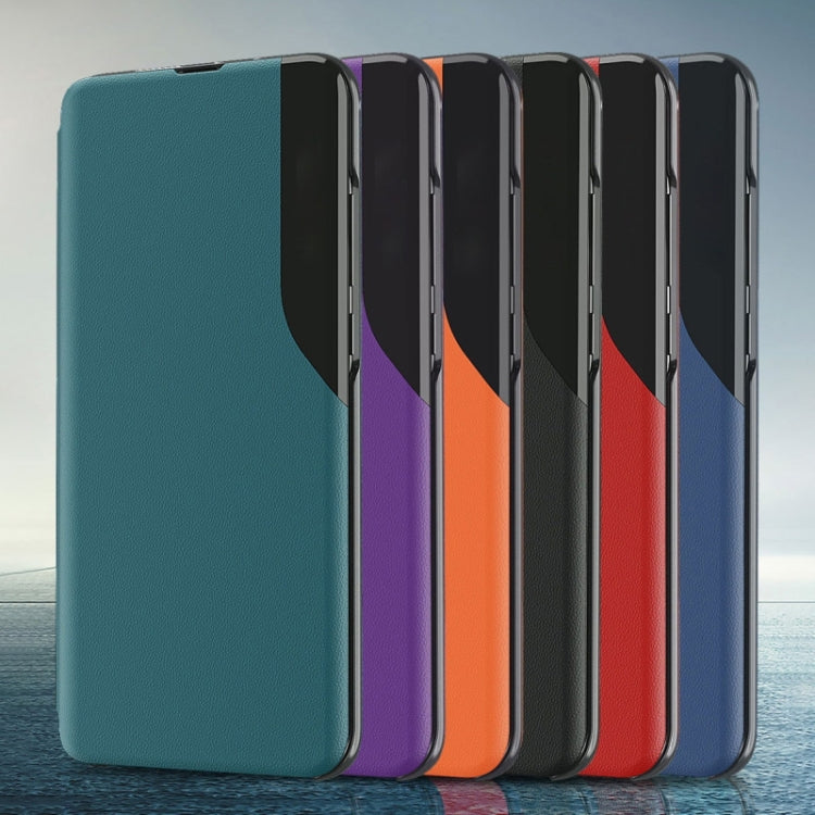 เคสโทรศัพท์หนังพับหน้าจอด้านข้าง สำหรับ iPhone 17e / 16e, สำหรับ iPhone 17 Pro Max, สำหรับ iPhone 17 Pro, สำหรับ iPhone 17, สำหรับ iPhone Air, สำหรับ iPhone 16 Pro Max, สำหรับ iPhone 16 Pro, สำหรับ iPhone 16 Plus