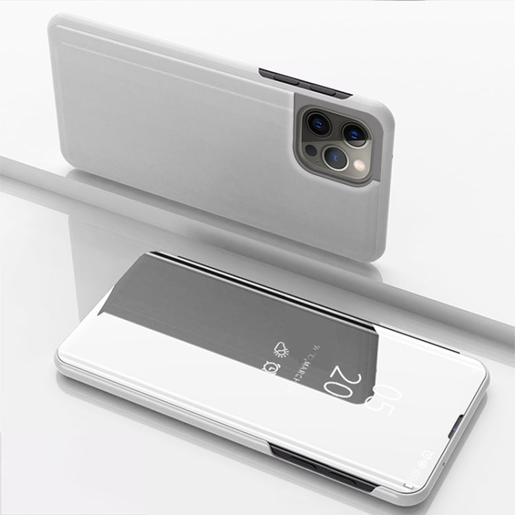 เคสโทรศัพท์หนังแบบพลิกพร้อมกระจกเคลือบเงาแนวนอนและที่ยึด สำหรับ iPhone 16 Pro, สำหรับ iPhone 16 Plus, สำหรับ iPhone 16, สำหรับ iPhone 15 Pro Max, สำหรับ iPhone 15 Pro, สำหรับ iPhone 15 Plus