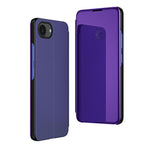 เคสโทรศัพท์หนังพับแนวนอนกระจกชุบพร้อมที่วาง สำหรับ iPhone 17e / 16e, สำหรับ iPhone 17 Pro Max, สำหรับ iPhone 17 Pro, สำหรับ iPhone 17, สำหรับ iPhone Air, สำหรับ iPhone 16 Pro Max