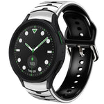สายรัดนาฬิกาซิลิโคนลายโค้ง สำหรับ Samsung Galaxy Watch 6 Classic 43mm, สำหรับ Samsung Galaxy watch 5 Pro Golf Edition, สำหรับ Samsung Galaxy watch 5 Golf Edition