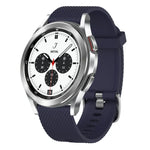 สายรัดนาฬิกาซิลิโคนลายเพชรขนาด 20mm, สำหรับ Samsung Galaxy Watch 4 Classic 42mm, สำหรับ Samsung Galaxy Watch Active 2 44mm, สำหรับ Samsung Galaxy Watch Active 2 40mm, สำหรับ Samsung Galaxy Watch 42mm
