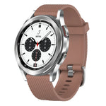 สายรัดนาฬิกาซิลิโคนลายเพชรขนาด 20mm, สำหรับ Samsung Galaxy Watch 4 Classic 42mm, สำหรับ Samsung Galaxy Watch Active 2 44mm, สำหรับ Samsung Galaxy Watch Active 2 40mm, สำหรับ Samsung Galaxy Watch 42mm