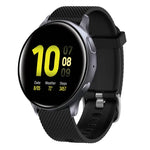 สายรัดนาฬิกาซิลิโคนลายเพชรขนาด 20mm, สำหรับ Samsung Galaxy Watch 4 Classic 42mm, สำหรับ Samsung Galaxy Watch Active 2 44mm, สำหรับ Samsung Galaxy Watch Active 2 40mm, สำหรับ Samsung Galaxy Watch 42mm