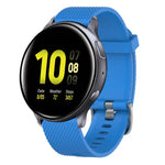 สายรัดนาฬิกาซิลิโคนลายเพชรขนาด 20mm, สำหรับ Samsung Galaxy Watch 4 Classic 42mm, สำหรับ Samsung Galaxy Watch Active 2 44mm, สำหรับ Samsung Galaxy Watch Active 2 40mm, สำหรับ Samsung Galaxy Watch 42mm