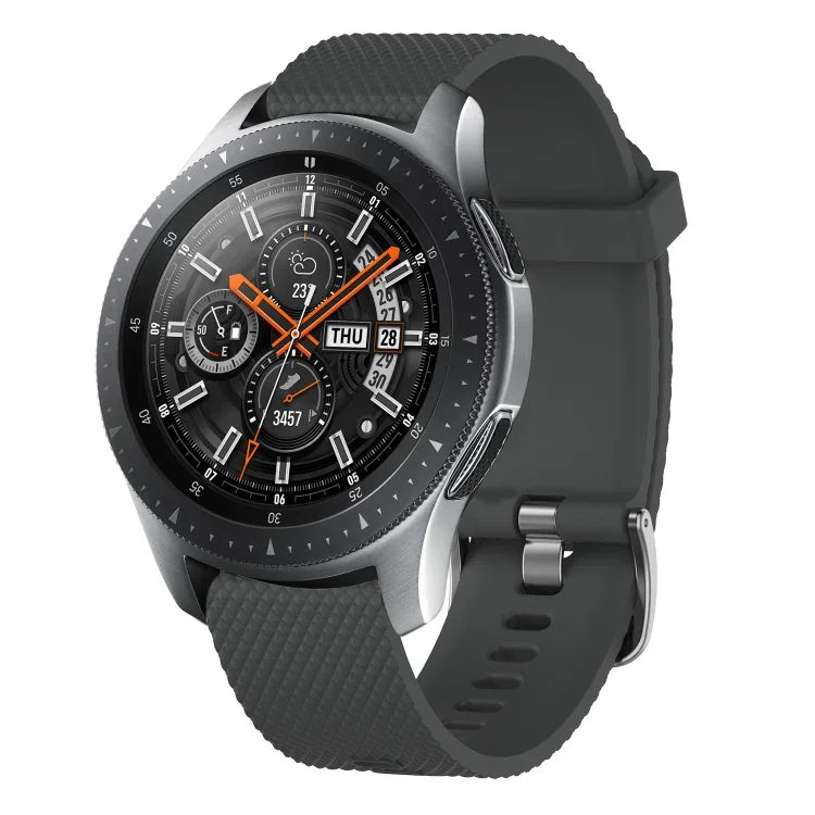 สายรัดนาฬิกาซิลิโคนลายเพชรขนาด 20mm, สำหรับ Samsung Galaxy Watch 4 Classic 42mm, สำหรับ Samsung Galaxy Watch Active 2 44mm, สำหรับ Samsung Galaxy Watch Active 2 40mm, สำหรับ Samsung Galaxy Watch 42mm