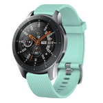 สายรัดนาฬิกาซิลิโคนลายเพชรขนาด 20mm, สำหรับ Samsung Galaxy Watch 4 Classic 42mm, สำหรับ Samsung Galaxy Watch Active 2 44mm, สำหรับ Samsung Galaxy Watch Active 2 40mm, สำหรับ Samsung Galaxy Watch 42mm