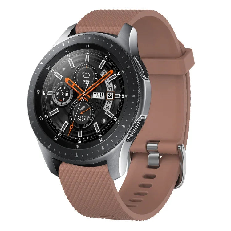 สายรัดนาฬิกาซิลิโคนลายเพชรขนาด 20mm, สำหรับ Samsung Galaxy Watch 4 Classic 42mm, สำหรับ Samsung Galaxy Watch Active 2 44mm, สำหรับ Samsung Galaxy Watch Active 2 40mm, สำหรับ Samsung Galaxy Watch 42mm