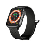 Milan Double Magnetic Steel Mesh Watch Band, For Apple Watch Ultra 49mm, For Apple Watch 8 41mm, For Apple Watch 8 45mm, For Apple Watch SE 2022 40mm, For Apple Watch SE 2022 44mm, For Apple Watch 7 41mm