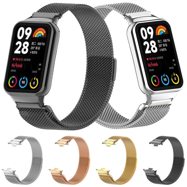 Milan Magnetic Metal Mesh Watch Band, For Xiaomi Band 10 Pro / Redmi Watch 6 / 5