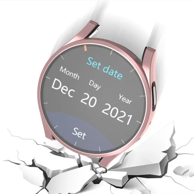 เคสป้องกันนาฬิกา TPU ครอบคลุมเต็ม สำหรับ Samsung Galaxy Watch 6 44mm, สำหรับ Samsung Galaxy Watch 6 40mm