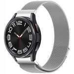 สายรัดนาฬิกา Button Style Milan Magnetic Metal สำหรับ Samsung Galaxy Watch 6 Classic, สำหรับ Samsung Galaxy Watch5 / 5 Pro, สำหรับ Samsung Galaxy Watch4 / 4 Classic 46mm, สำหรับ Samsung Galaxy Watch3 41mm