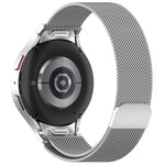 สายรัดนาฬิกา Button Style Milan Magnetic Metal สำหรับ Samsung Galaxy Watch 6 Classic, สำหรับ Samsung Galaxy Watch5 / 5 Pro, สำหรับ Samsung Galaxy Watch4 / 4 Classic 46mm, สำหรับ Samsung Galaxy Watch3 41mm