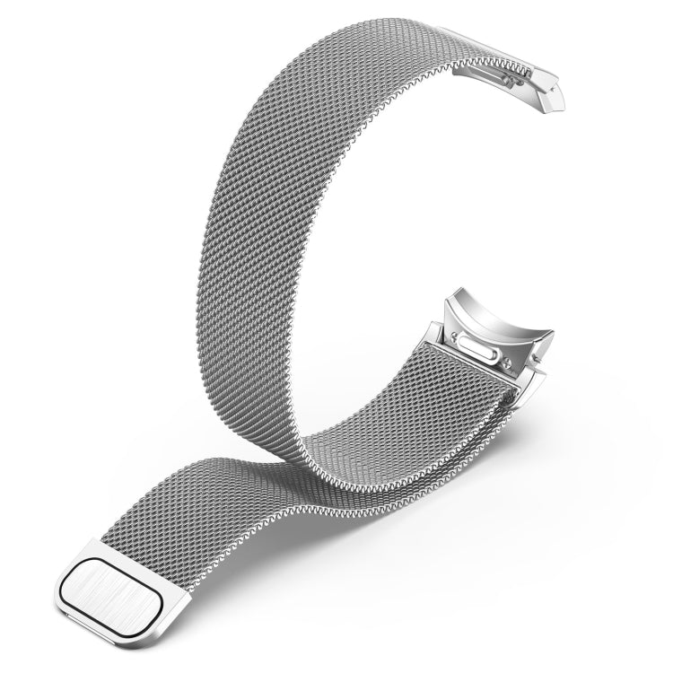 สายรัดนาฬิกา Button Style Milan Magnetic Metal สำหรับ Samsung Galaxy Watch 6 Classic, สำหรับ Samsung Galaxy Watch5 / 5 Pro, สำหรับ Samsung Galaxy Watch4 / 4 Classic 46mm, สำหรับ Samsung Galaxy Watch3 41mm