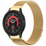 สายรัดนาฬิกา Button Style Milan Magnetic Metal สำหรับ Samsung Galaxy Watch 6 Classic, สำหรับ Samsung Galaxy Watch5 / 5 Pro, สำหรับ Samsung Galaxy Watch4 / 4 Classic 46mm, สำหรับ Samsung Galaxy Watch3 41mm