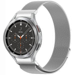 สายรัดนาฬิกา Button Style Milan Magnetic Metal สำหรับ Samsung Galaxy Watch 6 Classic, สำหรับ Samsung Galaxy Watch5 / 5 Pro, สำหรับ Samsung Galaxy Watch4 / 4 Classic 46mm, สำหรับ Samsung Galaxy Watch3 41mm
