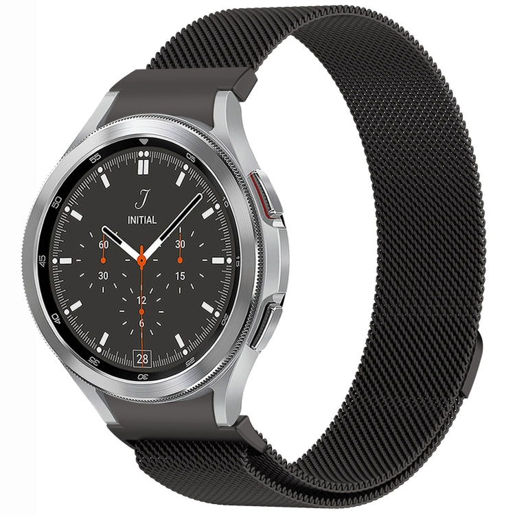 สายรัดนาฬิกา Button Style Milan Magnetic Metal สำหรับ Samsung Galaxy Watch 6 Classic, สำหรับ Samsung Galaxy Watch5 / 5 Pro, สำหรับ Samsung Galaxy Watch4 / 4 Classic 46mm, สำหรับ Samsung Galaxy Watch3 41mm