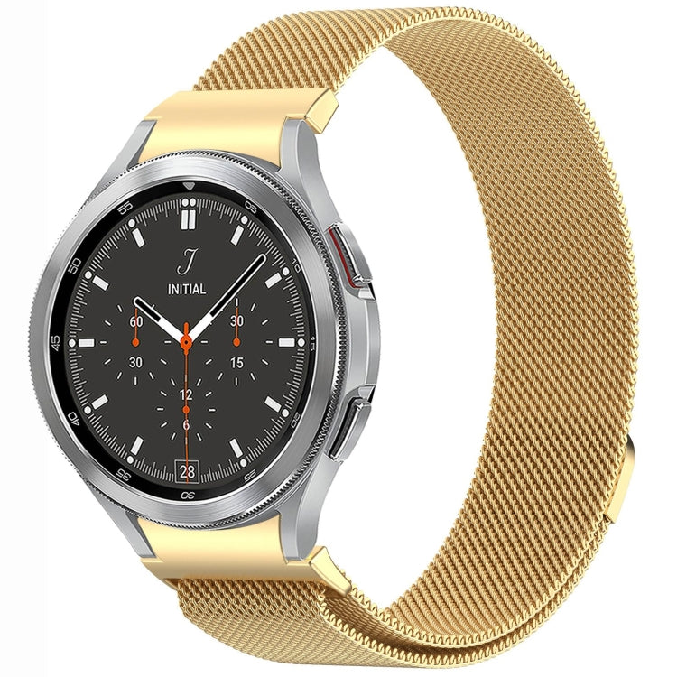 สายรัดนาฬิกา Button Style Milan Magnetic Metal สำหรับ Samsung Galaxy Watch 6 Classic, สำหรับ Samsung Galaxy Watch5 / 5 Pro, สำหรับ Samsung Galaxy Watch4 / 4 Classic 46mm, สำหรับ Samsung Galaxy Watch3 41mm
