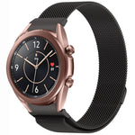 สายรัดนาฬิกา Button Style Milan Magnetic Metal สำหรับ Samsung Galaxy Watch 6 Classic, สำหรับ Samsung Galaxy Watch5 / 5 Pro, สำหรับ Samsung Galaxy Watch4 / 4 Classic 46mm, สำหรับ Samsung Galaxy Watch3 41mm