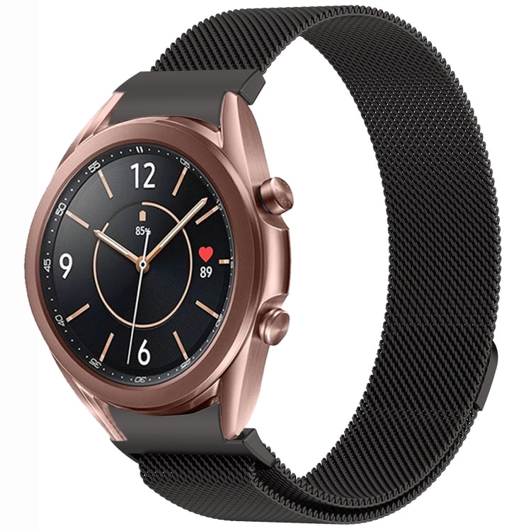สายรัดนาฬิกา Button Style Milan Magnetic Metal สำหรับ Samsung Galaxy Watch 6 Classic, สำหรับ Samsung Galaxy Watch5 / 5 Pro, สำหรับ Samsung Galaxy Watch4 / 4 Classic 46mm, สำหรับ Samsung Galaxy Watch3 41mm