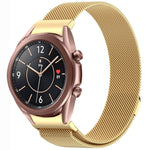 สายรัดนาฬิกา Button Style Milan Magnetic Metal สำหรับ Samsung Galaxy Watch 6 Classic, สำหรับ Samsung Galaxy Watch5 / 5 Pro, สำหรับ Samsung Galaxy Watch4 / 4 Classic 46mm, สำหรับ Samsung Galaxy Watch3 41mm