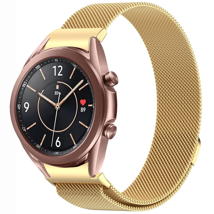 สายรัดนาฬิกา Button Style Milan Magnetic Metal สำหรับ Samsung Galaxy Watch 6 Classic, สำหรับ Samsung Galaxy Watch5 / 5 Pro, สำหรับ Samsung Galaxy Watch4 / 4 Classic 46mm, สำหรับ Samsung Galaxy Watch3 41mm