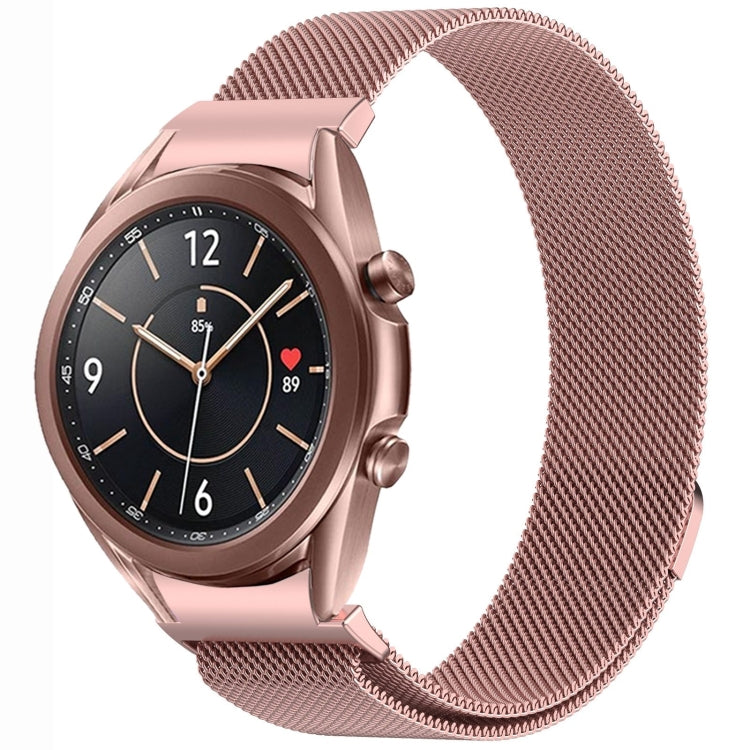 สายรัดนาฬิกา Button Style Milan Magnetic Metal สำหรับ Samsung Galaxy Watch 6 Classic, สำหรับ Samsung Galaxy Watch5 / 5 Pro, สำหรับ Samsung Galaxy Watch4 / 4 Classic 46mm, สำหรับ Samsung Galaxy Watch3 41mm