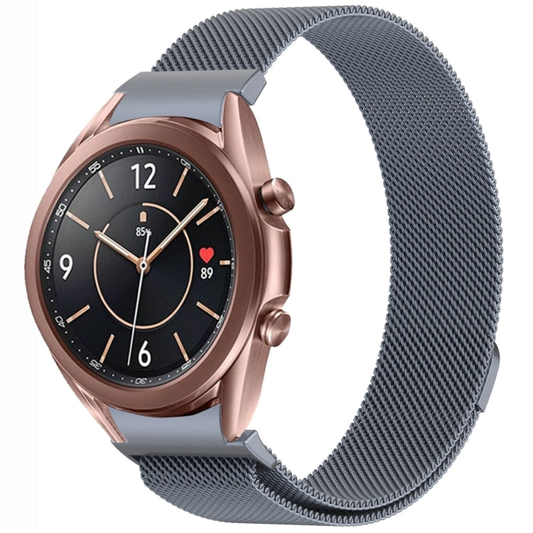 สายรัดนาฬิกา Button Style Milan Magnetic Metal สำหรับ Samsung Galaxy Watch 6 Classic, สำหรับ Samsung Galaxy Watch5 / 5 Pro, สำหรับ Samsung Galaxy Watch4 / 4 Classic 46mm, สำหรับ Samsung Galaxy Watch3 41mm