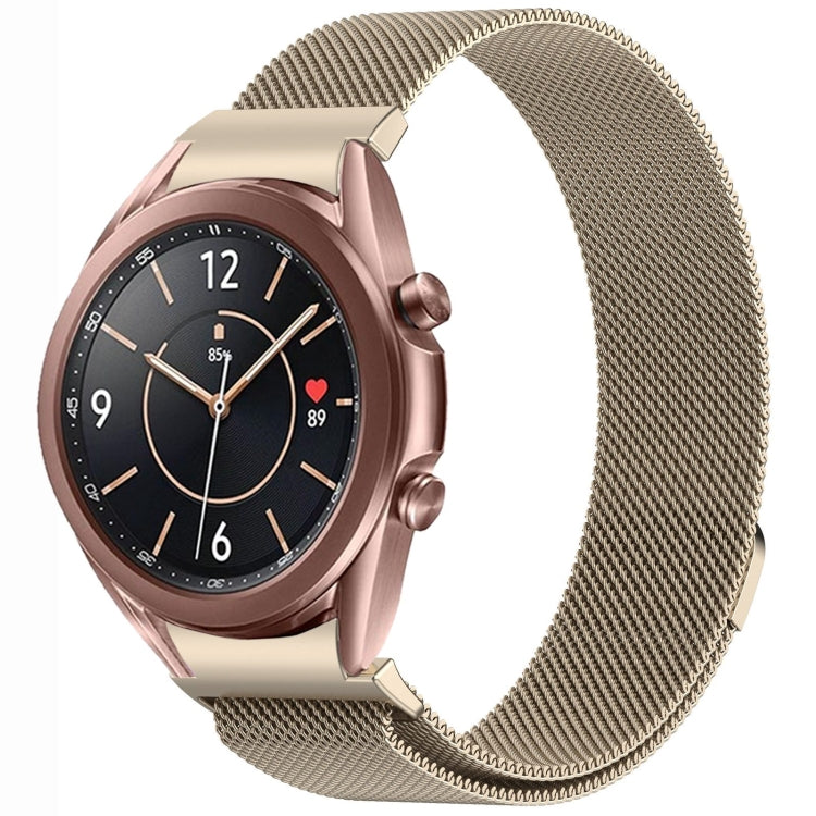 สายรัดนาฬิกา Button Style Milan Magnetic Metal สำหรับ Samsung Galaxy Watch 6 Classic, สำหรับ Samsung Galaxy Watch5 / 5 Pro, สำหรับ Samsung Galaxy Watch4 / 4 Classic 46mm, สำหรับ Samsung Galaxy Watch3 41mm