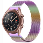 สายรัดนาฬิกา Button Style Milan Magnetic Metal สำหรับ Samsung Galaxy Watch 6 Classic, สำหรับ Samsung Galaxy Watch5 / 5 Pro, สำหรับ Samsung Galaxy Watch4 / 4 Classic 46mm, สำหรับ Samsung Galaxy Watch3 41mm