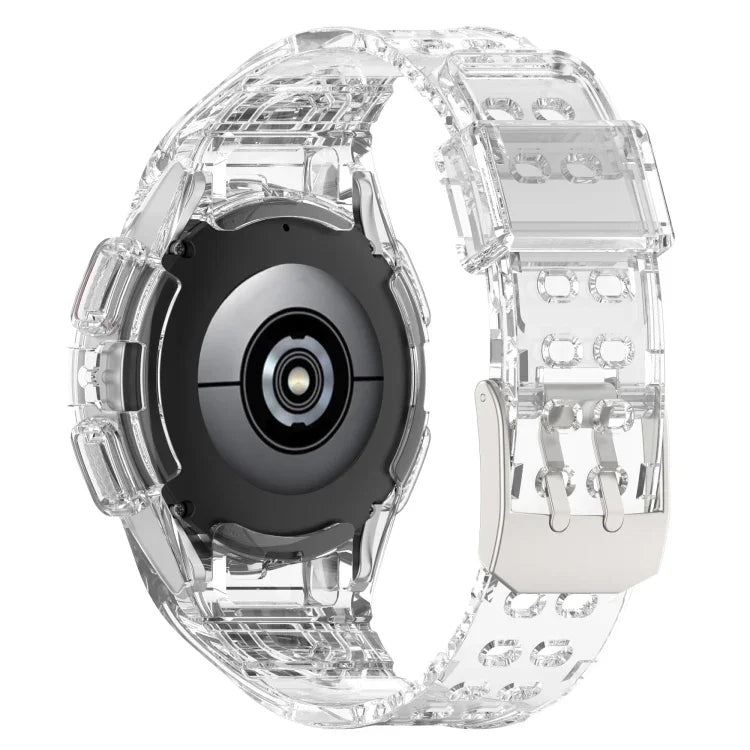 สายซิลิโคนแบบบูรณาการ TPU สำหรับ Samsung Galaxy Watch6 44mm, สำหรับ Samsung Galaxy Watch6 40mm