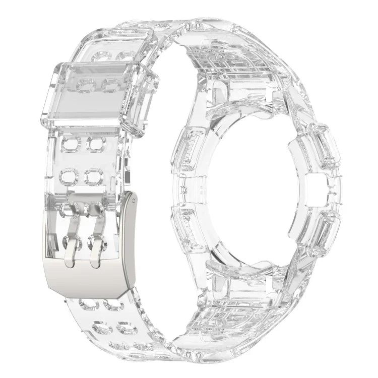 สายซิลิโคนแบบบูรณาการ TPU สำหรับ Samsung Galaxy Watch6 44mm, สำหรับ Samsung Galaxy Watch6 40mm