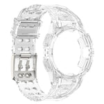 สายซิลิโคนแบบบูรณาการ TPU สำหรับ Samsung Galaxy Watch6 44mm, สำหรับ Samsung Galaxy Watch6 40mm
