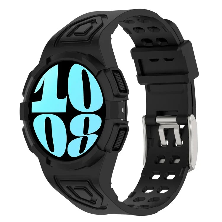 สายซิลิโคนแบบบูรณาการ TPU สำหรับ Samsung Galaxy Watch6 44mm, สำหรับ Samsung Galaxy Watch6 40mm