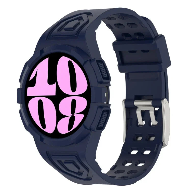 สายซิลิโคนแบบบูรณาการ TPU สำหรับ Samsung Galaxy Watch6 44mm, สำหรับ Samsung Galaxy Watch6 40mm