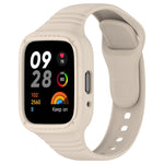 Integrated Fully Enclosed Silicone Watch Band, For Redmi Watch 3 Active, For Redmi Watch 3 Lite