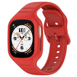 Integrated Fully Enclosed Silicone Watch Band, For Honor Watch 4