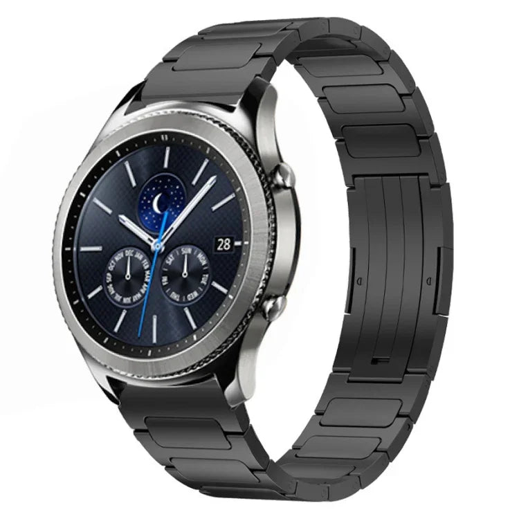 สายโลหะผสมไทเทเนียมรูปตัว I ขนาด 22 มม. สำหรับ Samsung Galaxy Watch3 45mm, สำหรับ Samsung Gear S3 Classic, สำหรับ Samsung Gear S3 Frontier