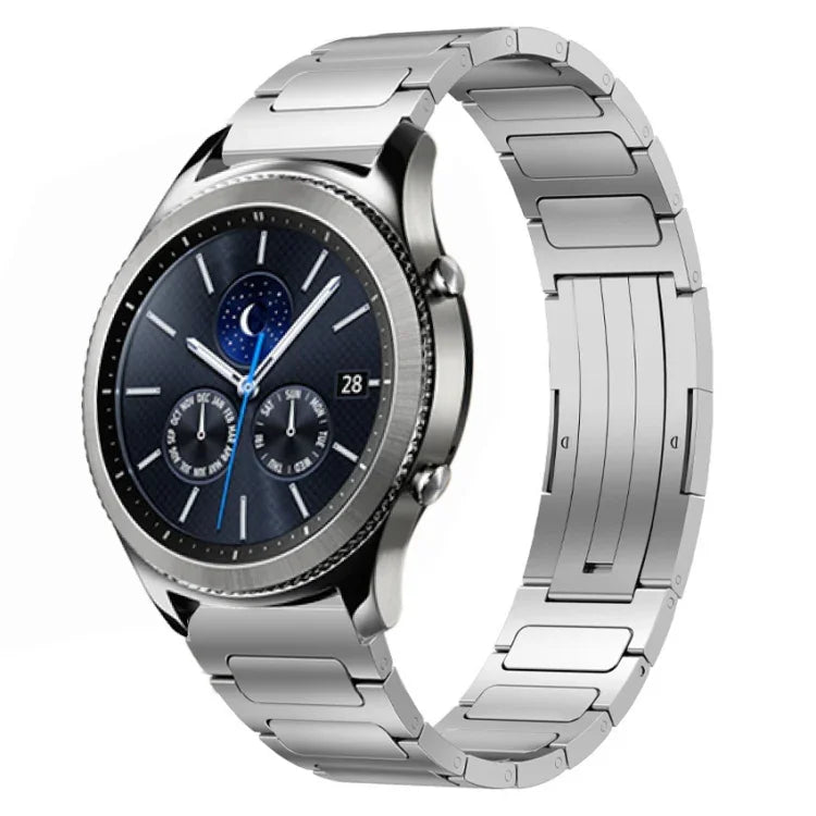 สายโลหะผสมไทเทเนียมรูปตัว I ขนาด 22 มม. สำหรับ Samsung Galaxy Watch3 45mm, สำหรับ Samsung Gear S3 Classic, สำหรับ Samsung Gear S3 Frontier