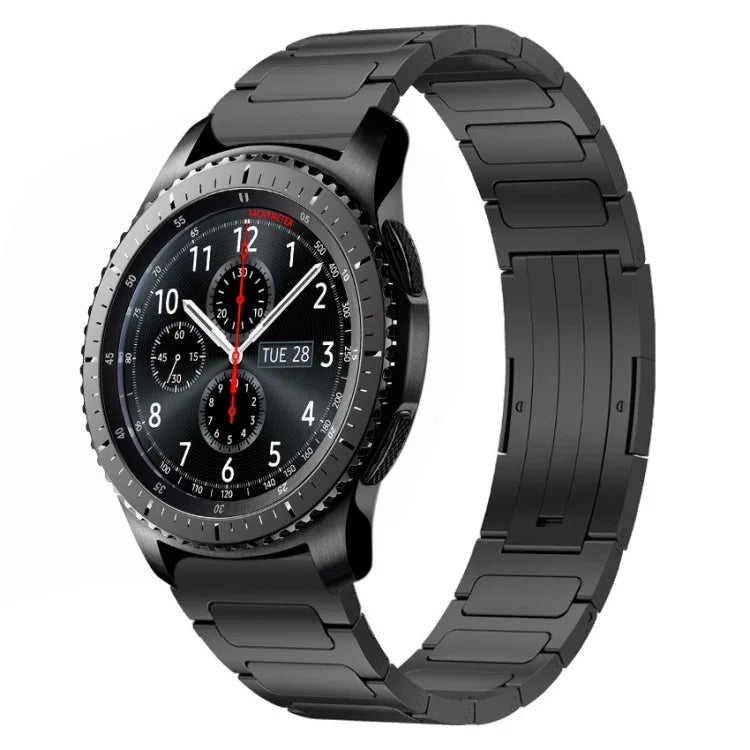 สายโลหะผสมไทเทเนียมรูปตัว I ขนาด 22 มม. สำหรับ Samsung Galaxy Watch3 45mm, สำหรับ Samsung Gear S3 Classic, สำหรับ Samsung Gear S3 Frontier
