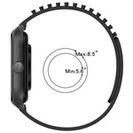สายซิลิโคน 3D จุดระบายอากาศขนาด 20mm สำหรับ Samsung Galaxy Watch 4 Classic 42mm, สำหรับ Samsung Galaxy Watch Active 2 44mm, สำหรับ Samsung Galaxy Watch Active 2 40mm